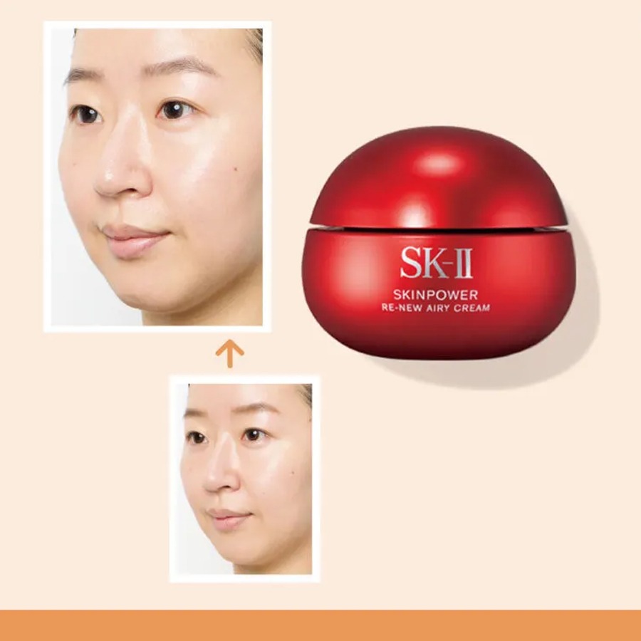 Get SK-II Skin Power Renew Airy Cream Light 80 g Delivered | Weee