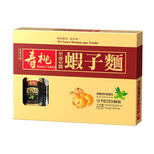 新品未使用 SOMA BITO &yangraver 限定品生産終了お猪口 Get Sau Tao Sau Tao XO Sauce Shrimp-eggs Noodle (12pcs) Gift Set