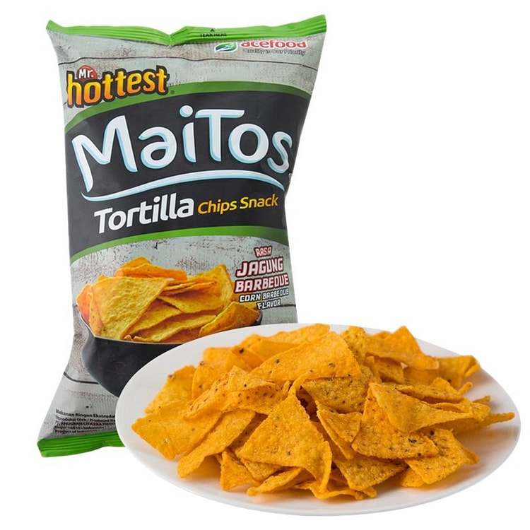 印尼Maitos玉米片经典烧烤味70g 70 克