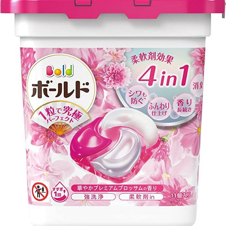 P&G Bold 洗衣凝胶球 4D 高级花朵