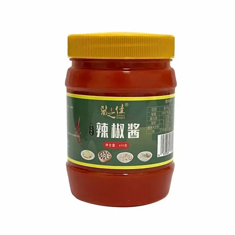 Oil-free 0-fat garlic chopped pepper sauce *250g 250 g