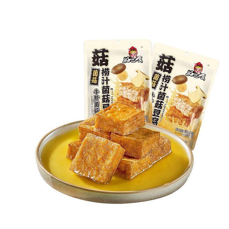 Good Ba Shi Mushroom Tiger Skin Tofu with Sauce 400 g