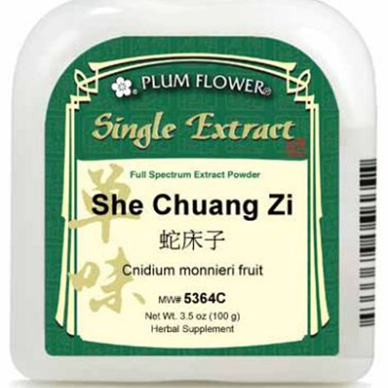 She Chuang Zi, extract powder Cnidium monnieri fruit 1 each