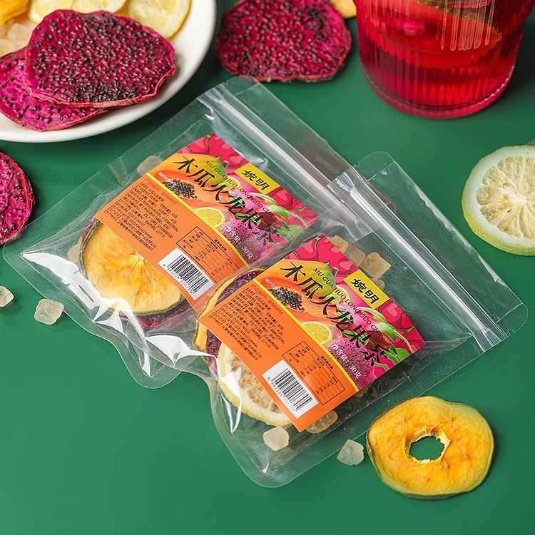 Papaya dragon fruit tea 30g