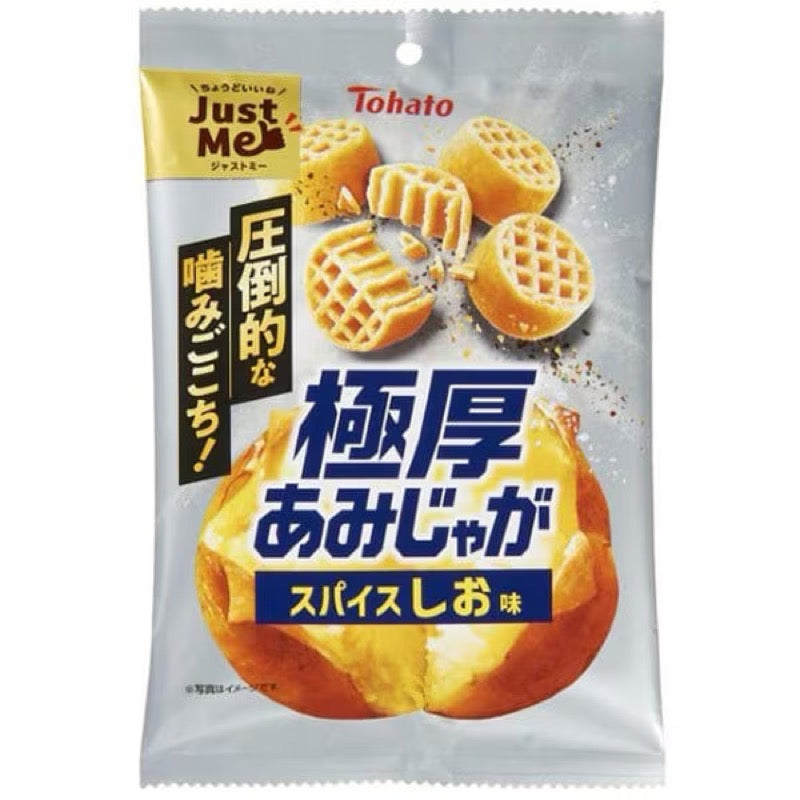 Tohato Thick Cut Spiced Salt Potato Chips 45g 1 each