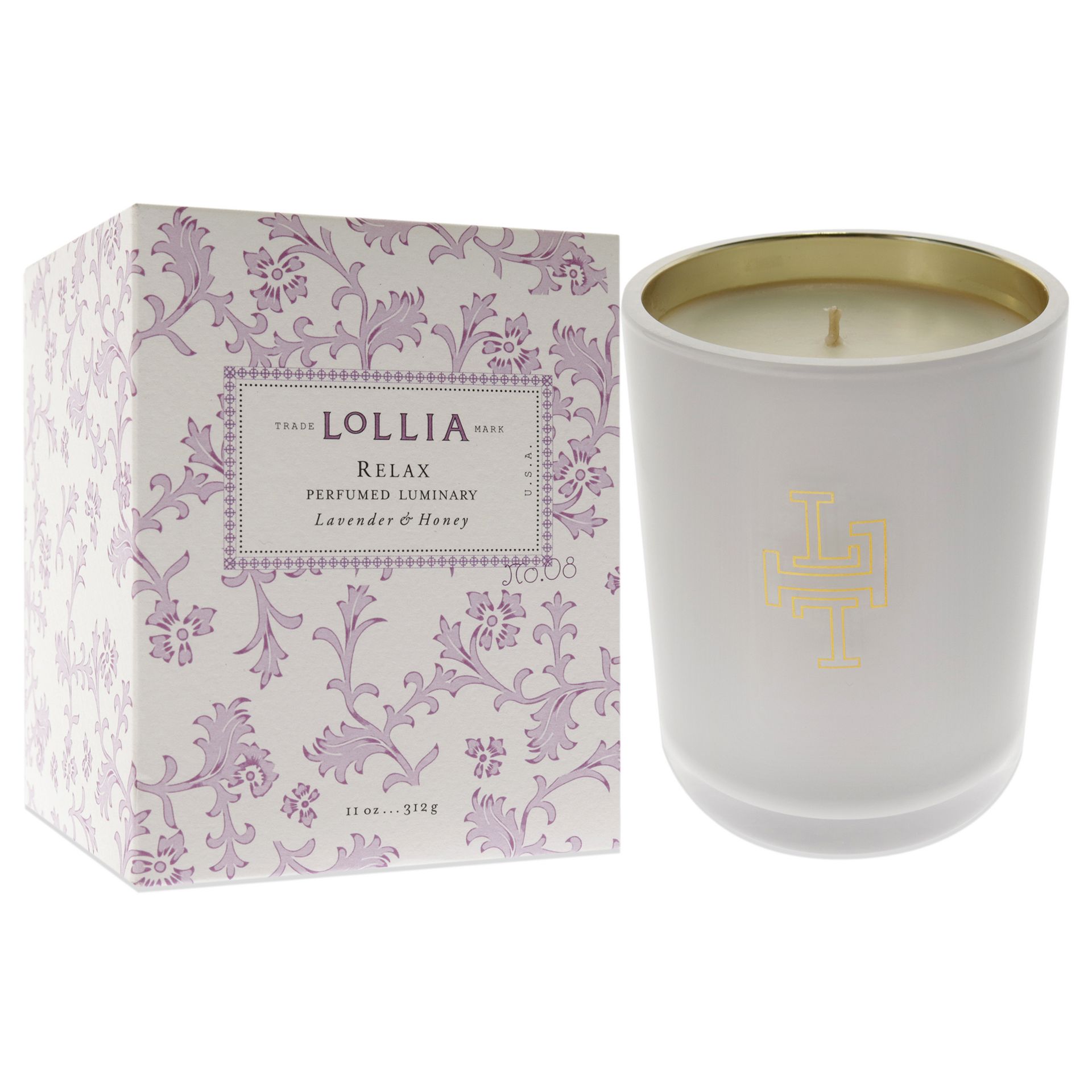 ロリアのリラックス パフューム ルミナリー キャンドル（ユニセックス