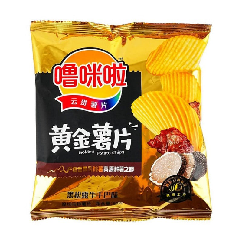 Yunnan-Guizhou Style Potato Chips Black Truffle 65 g