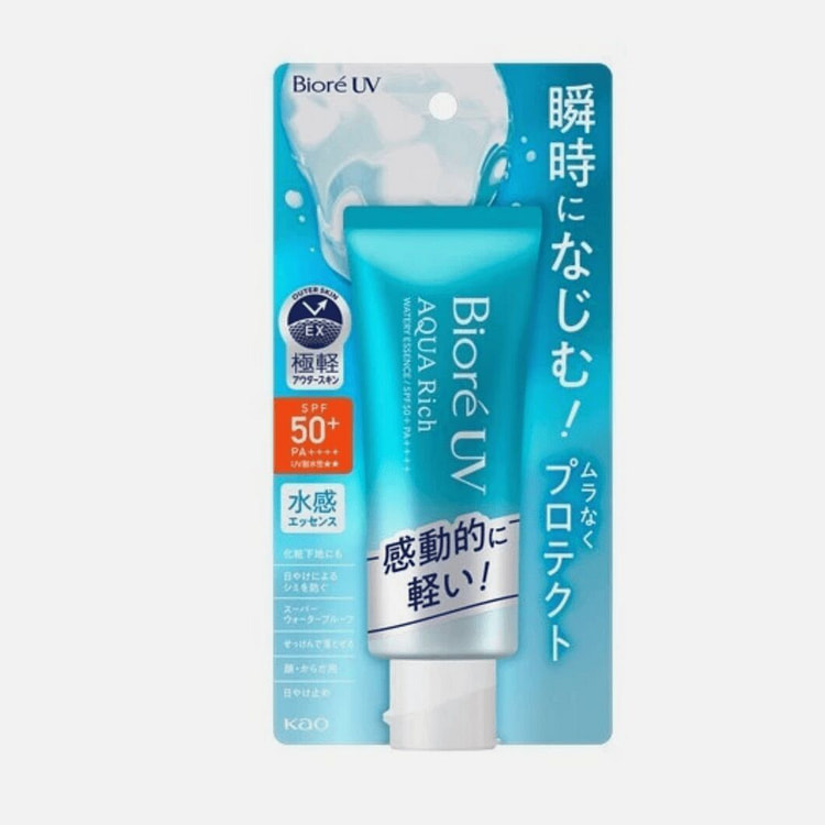 NEW Version KAO Biore UV Aqua Rich Watery Essence 1 pack