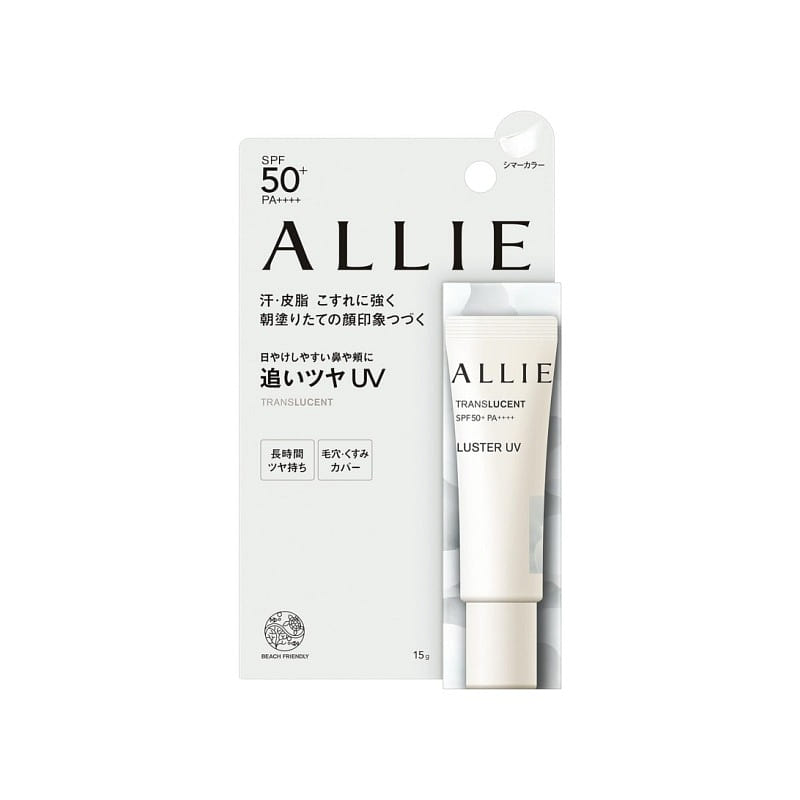ALLIE Translucent Luster UV 15g SPF50+/PA++++ 1 unidade