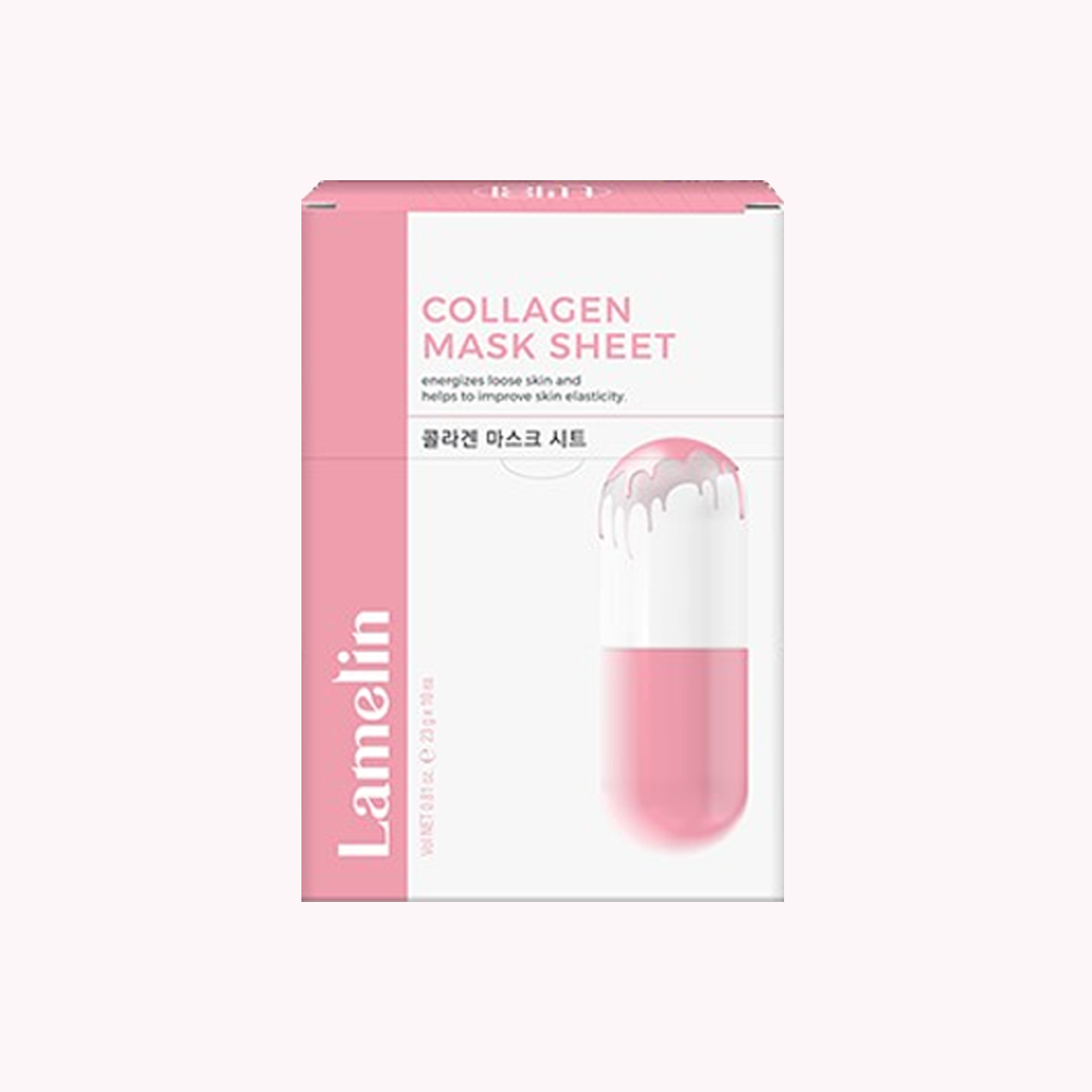 Get Korea Direct - LAMELIN Collagen Mask Sheet 25g*10ea Delivered