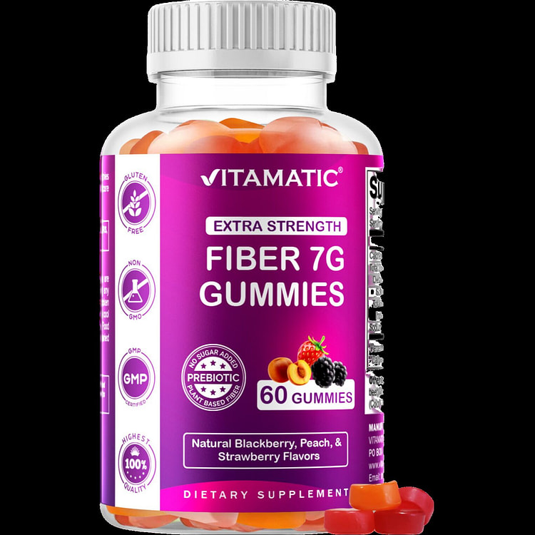 FIBER 7G（甜菜根果胶）-60粒软糖