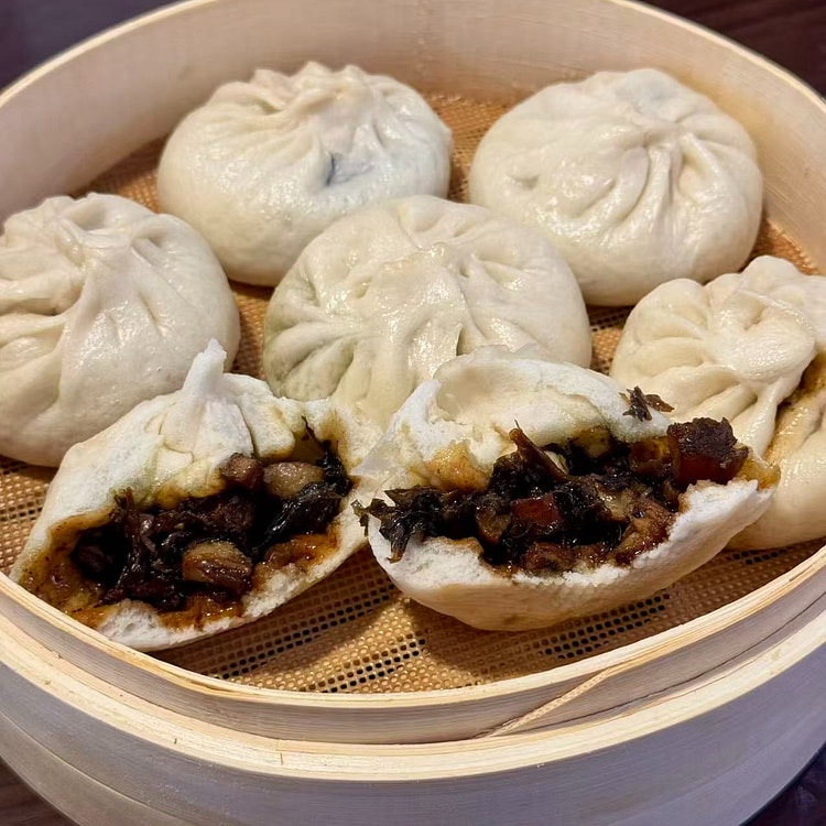 梅干菜红烧肉包 6个 1 份