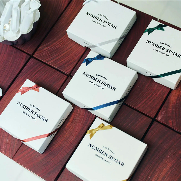 日本NUMBER SUGAR 焦糖牛奶糖 12粒装 1 盒