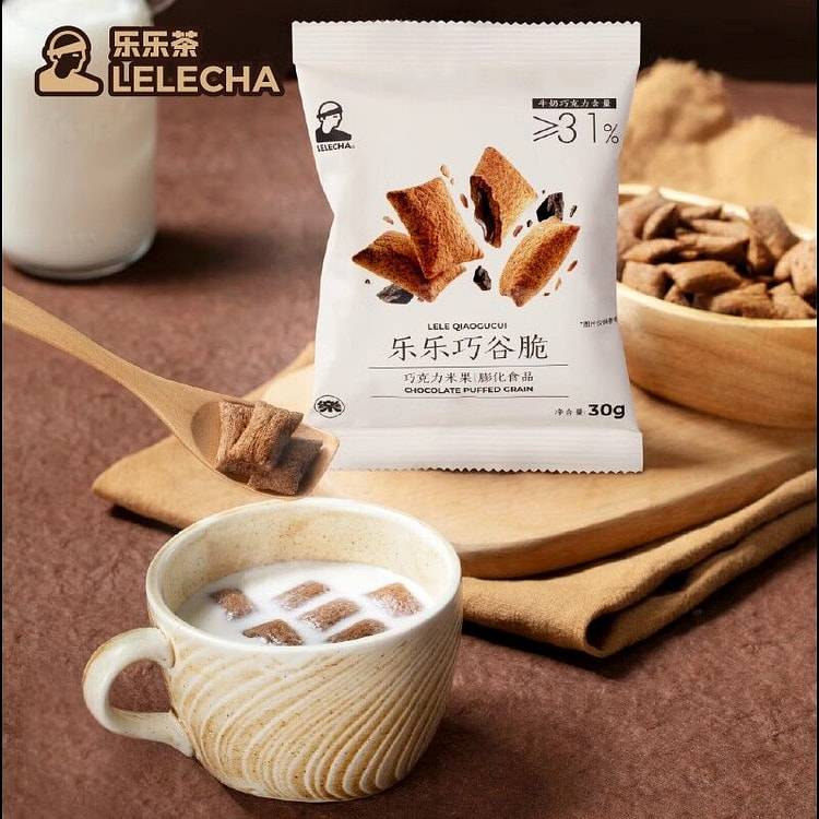 LELECHA乐乐茶巧谷脆30g*10