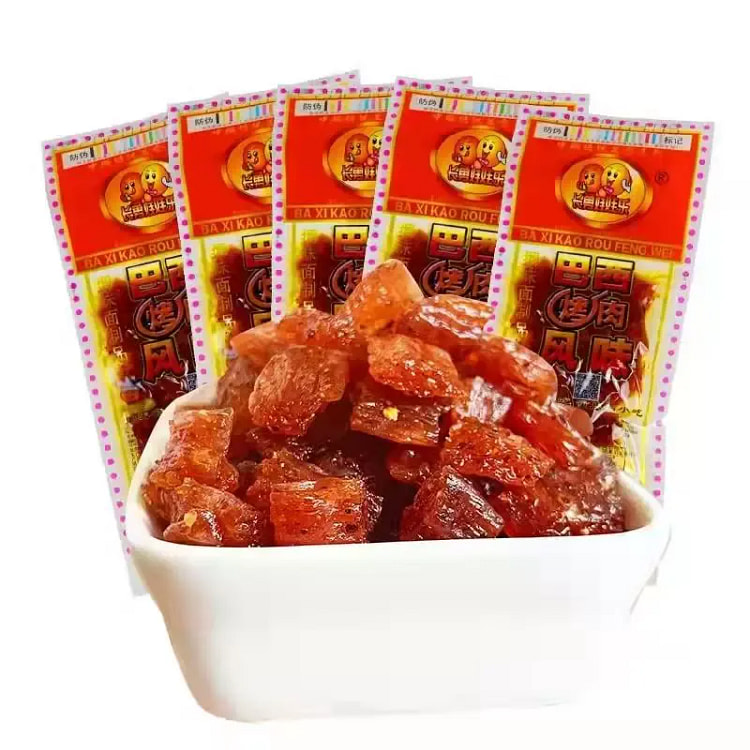 巴西烤肉辣条海带风味 麻辣面筋13g*10袋 130 克