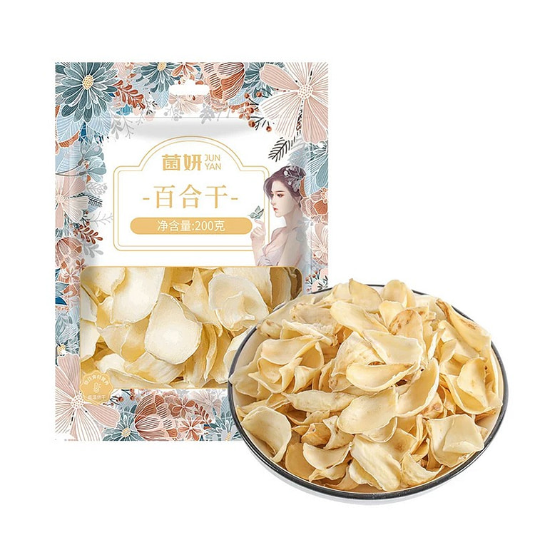 Junyan Dried Lily Bulbs 200g Bag 200 g
