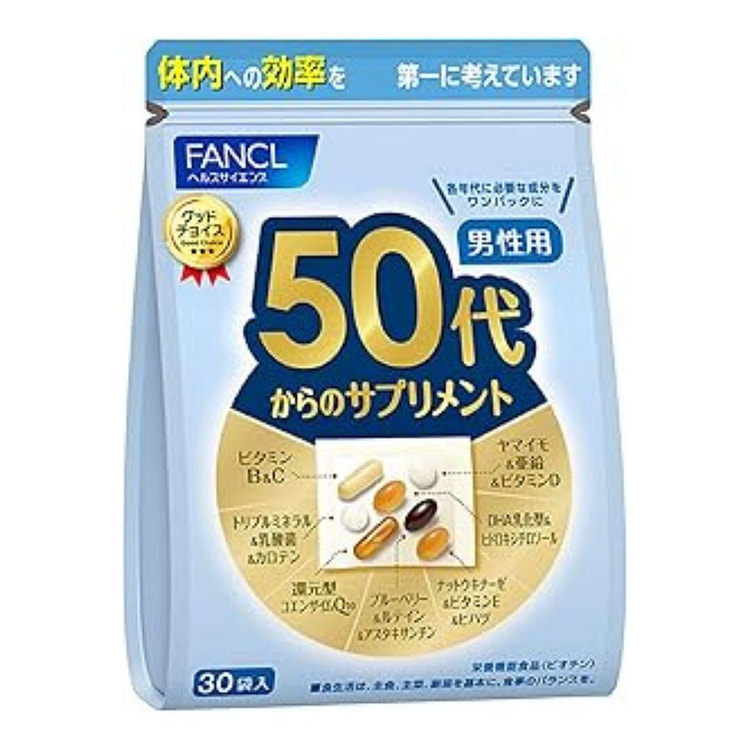 FANCL 芳珂 50岁男性用综合营养素 30袋