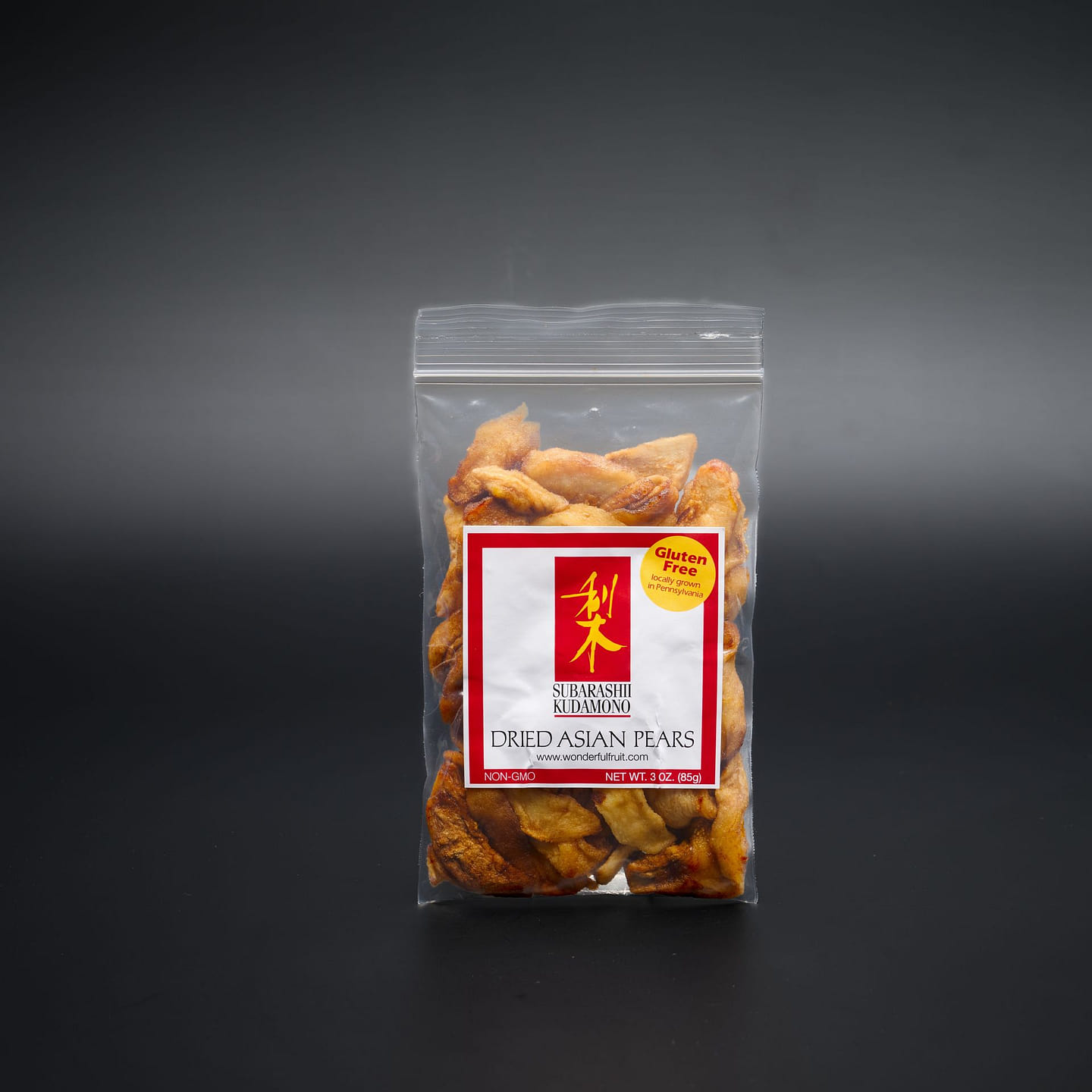 Dried Asian Pears Small 3 oz