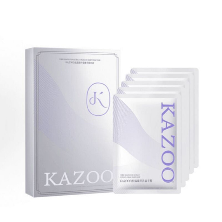 KAZOO可逐白松露臻护柔嫩手膜 5对 1 盒