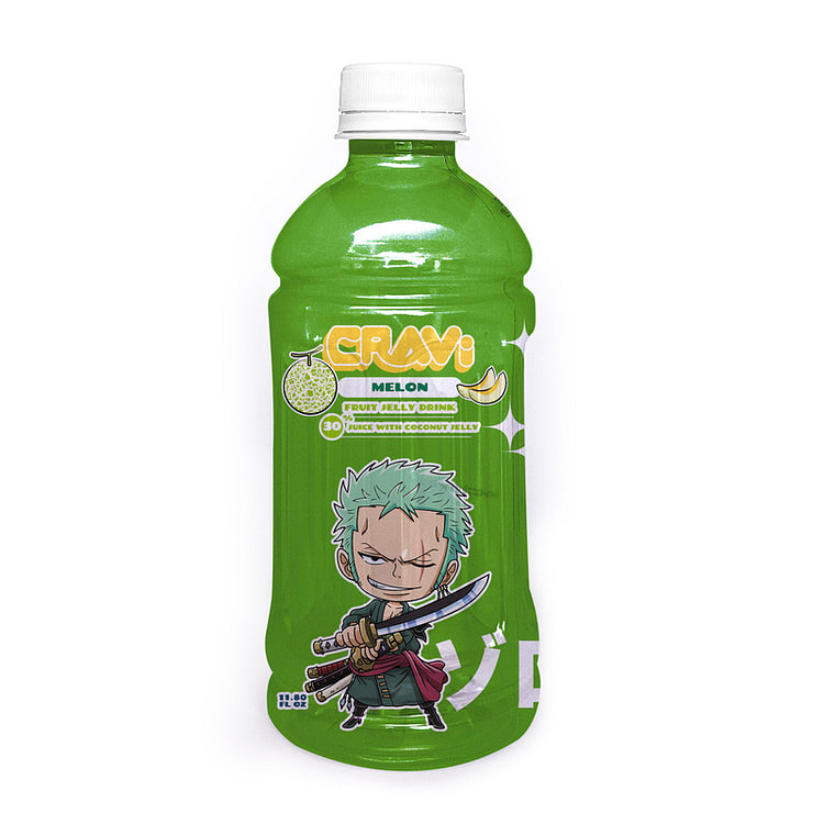 CRAVI 海贼王系列 蜜瓜椰果果汁