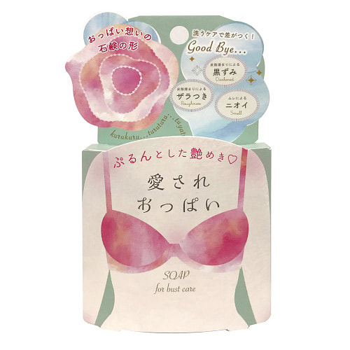 Pelican 去角质美胸花瓣皂 玫瑰味 70g