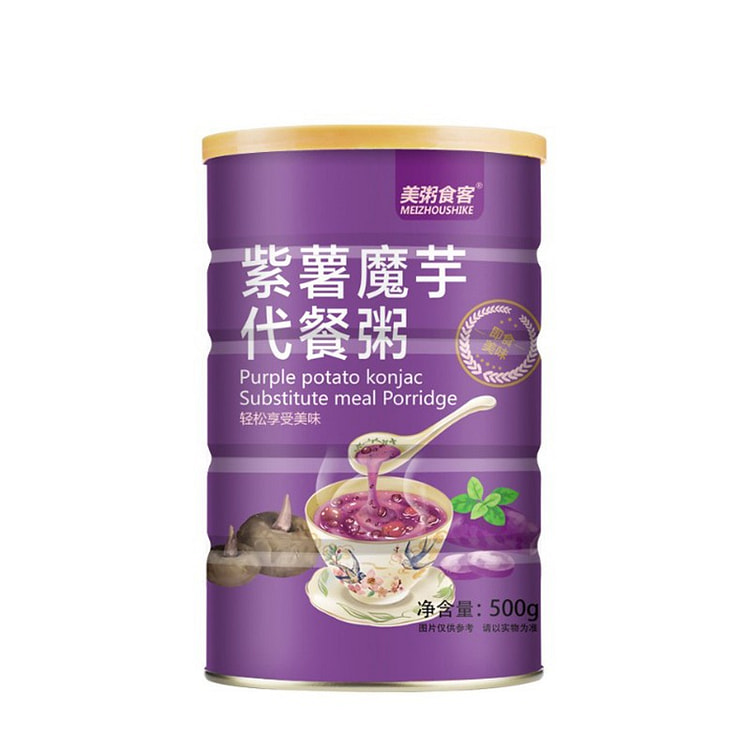Purple Sweet Potato Konjac Meal Replacement Porridge 500g
