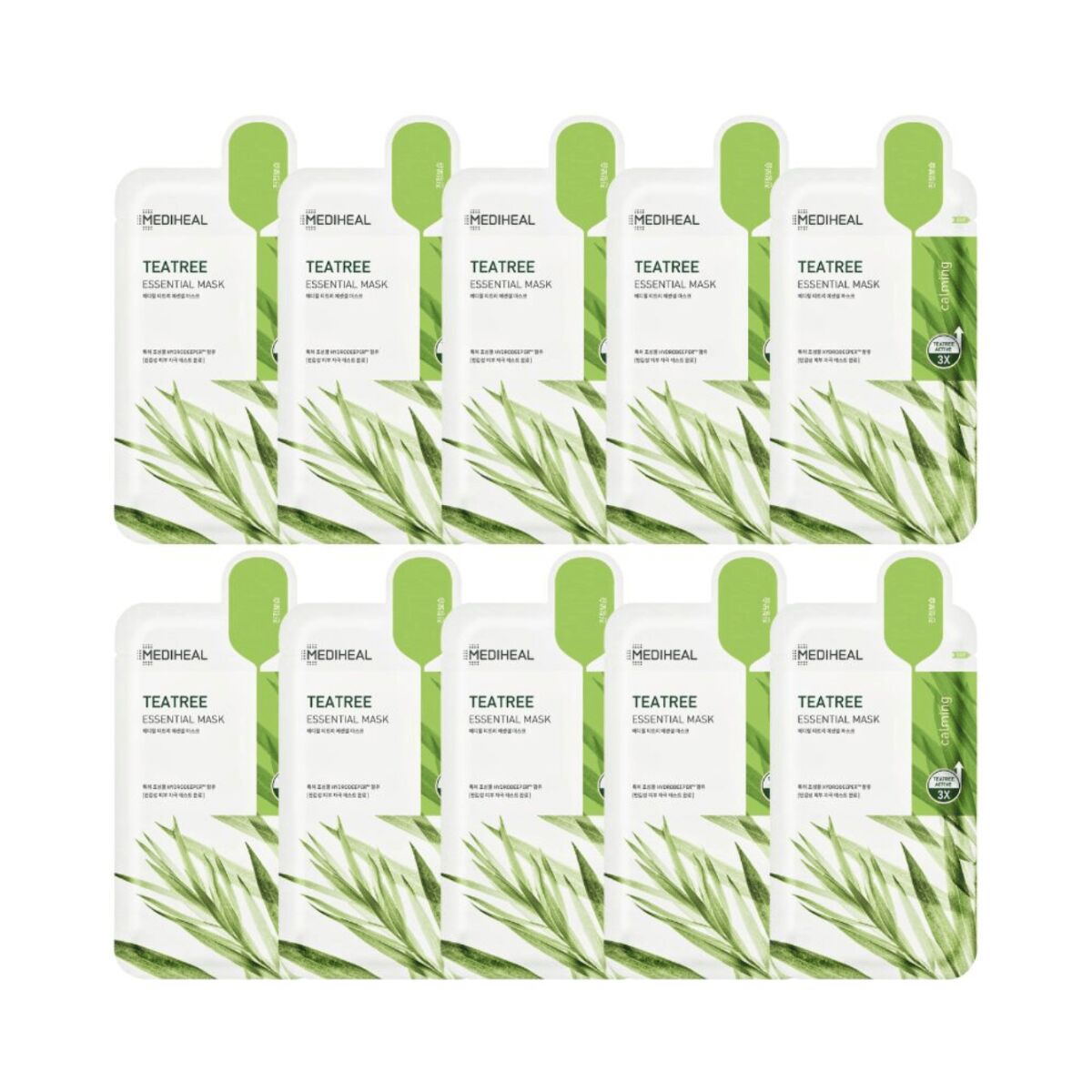 Mediheal Teatree Mask - 3X Teatree Active 1 케이스