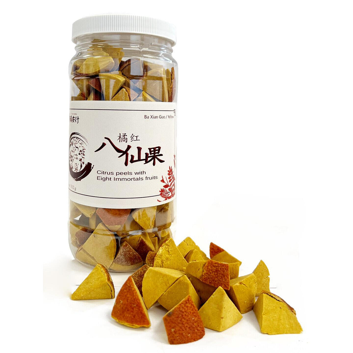 Yellow Citrus PeelsEight Immortals Fruits 312 g