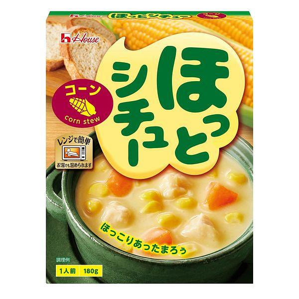 House Foods Hot Stew Corn 180g 1 box
