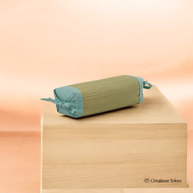 Ikehiko Corner Pillow-Smooth Blue