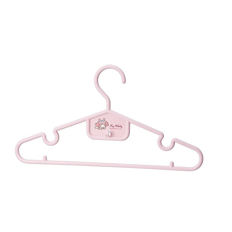 Plastic Hanger Dry And Wet Dual Use Drying Clothes Without Trace-My Melody10Pc 1 個