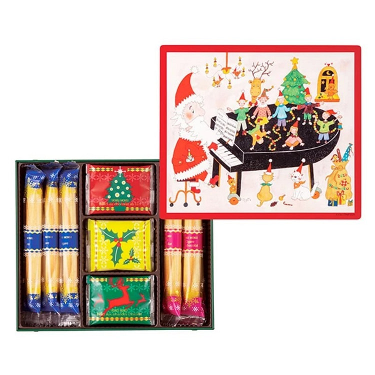 Rolls and Chocolate Cookie Gift Box 26 Pieces