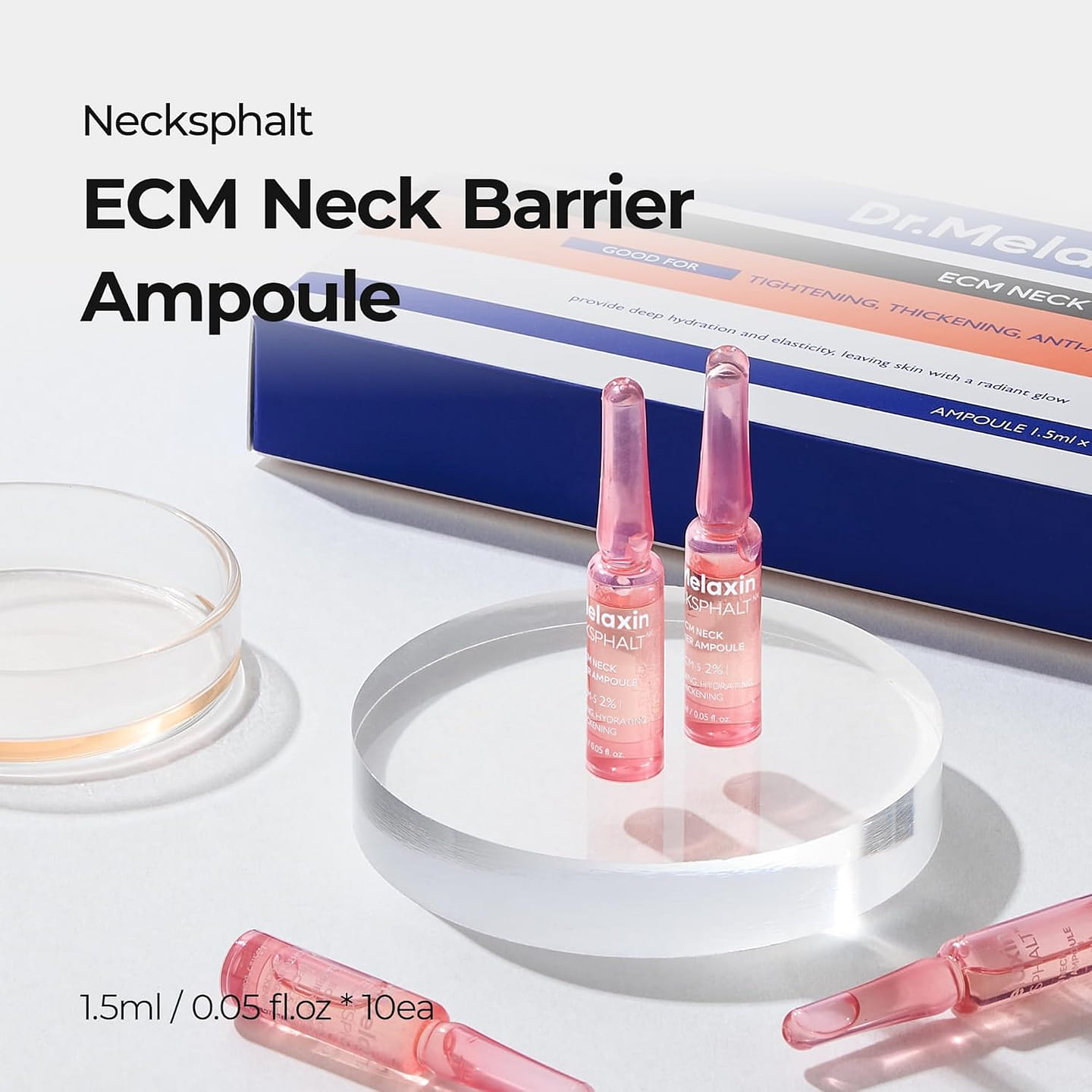 Dr. Melaxin Necksphalt ECM Neck Barrier Ampoule 1 each