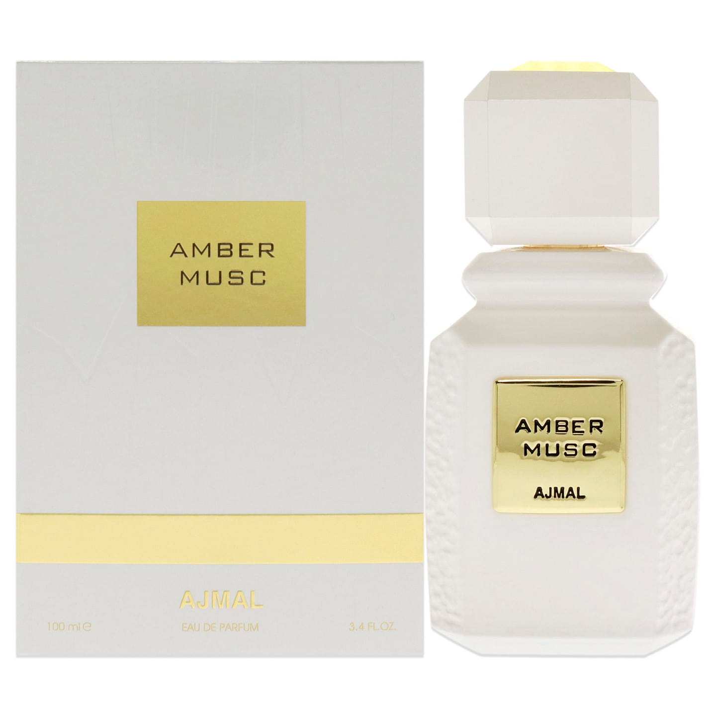 Amber Musc by Ajmal for Unisex – 3.4 oz 3.4 oz