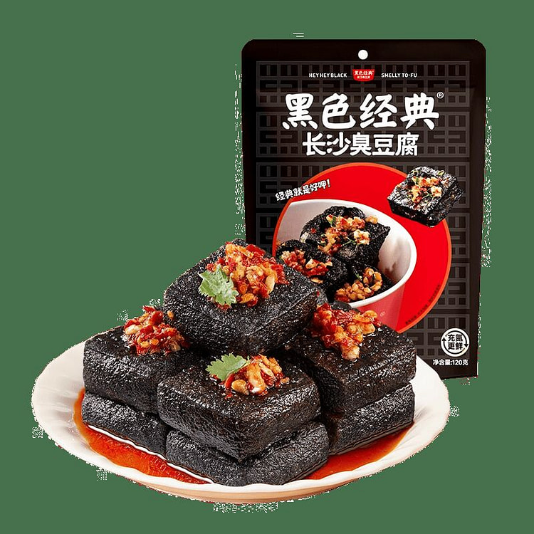黑色经典长沙臭豆腐袋装120g 120 克