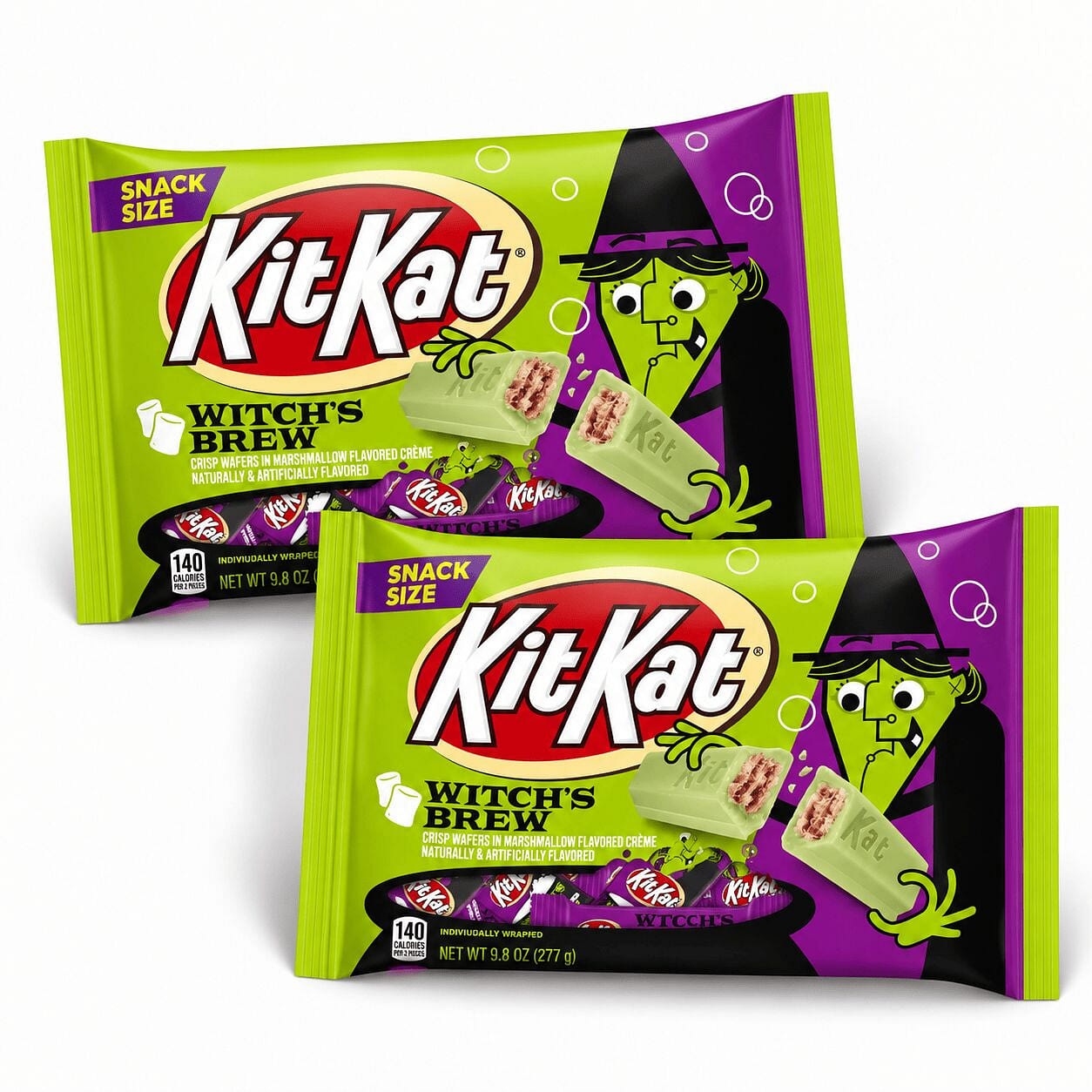 KIT KAT Witch’s Brew Marshmallow Creme 2 Pack 9.8 oz