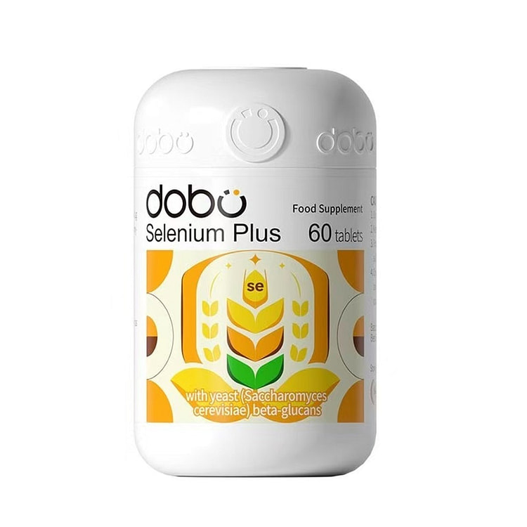 DOBO 活性硒片60片/瓶麦芽硒酵母晒片