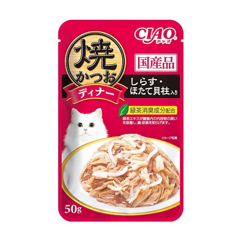 Inaba Pet Food CIAO grilled bonito dinner 50g 1 each