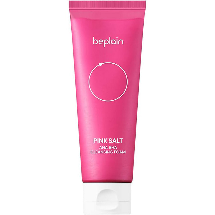 BEPLAIN Pink Salt AHA BHA Cleansing Foam
