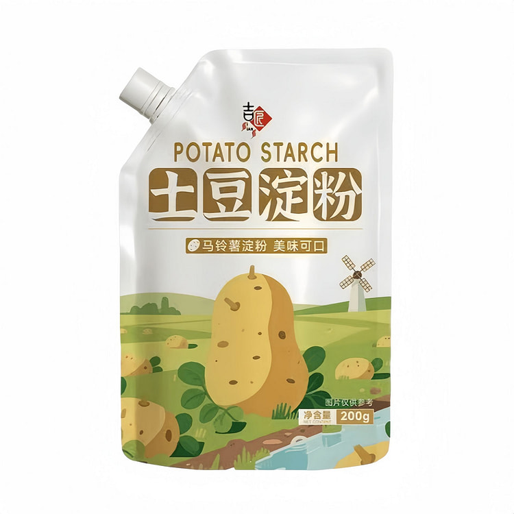 A bag of Jijang potato starch 200 g