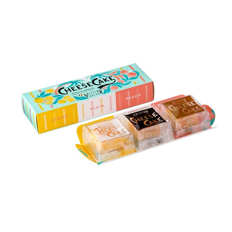 SHISEIDO Parlour Cheese Cake Assorted 3pcs 1 box