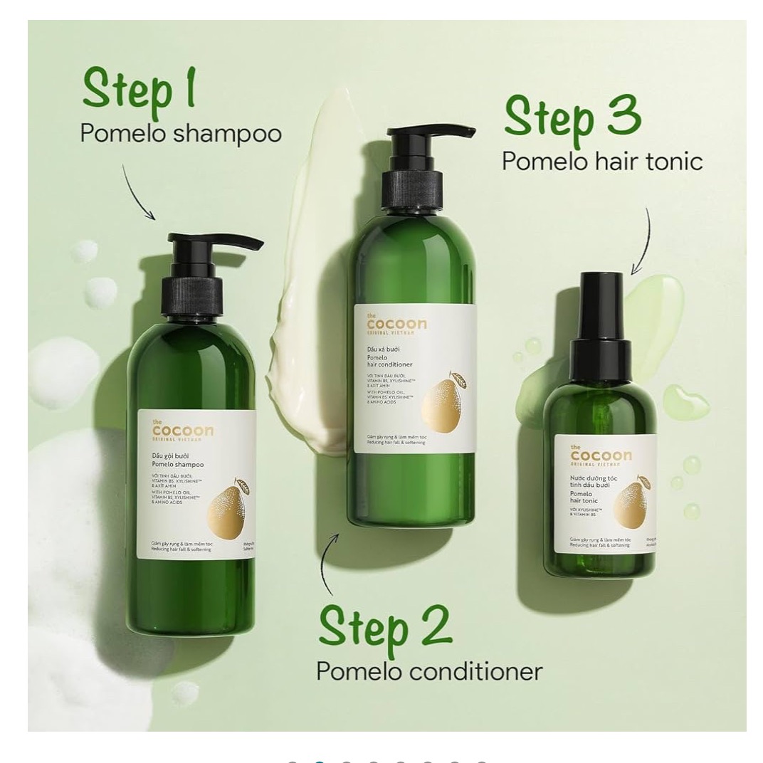 Pomelo Shampoo Hair Loss, Sulfate Free 500ml - Weee!
