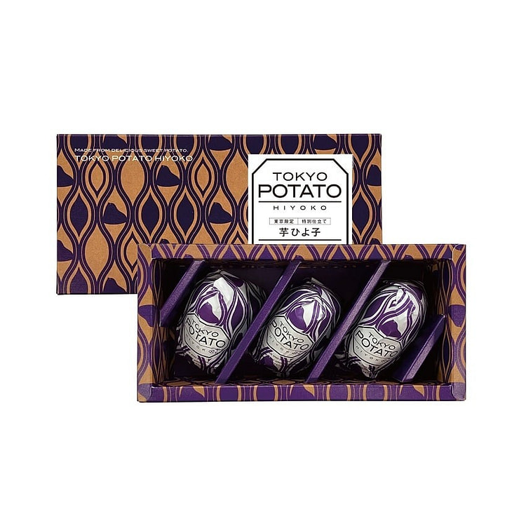 Hiyoko Sweet Potato cake Chicken Shaped Cake 3 pcs