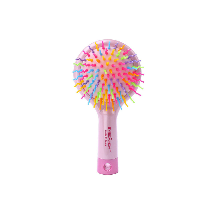 Eyecandy Rainbow volume S brush(M Lovely Pink) 1 count