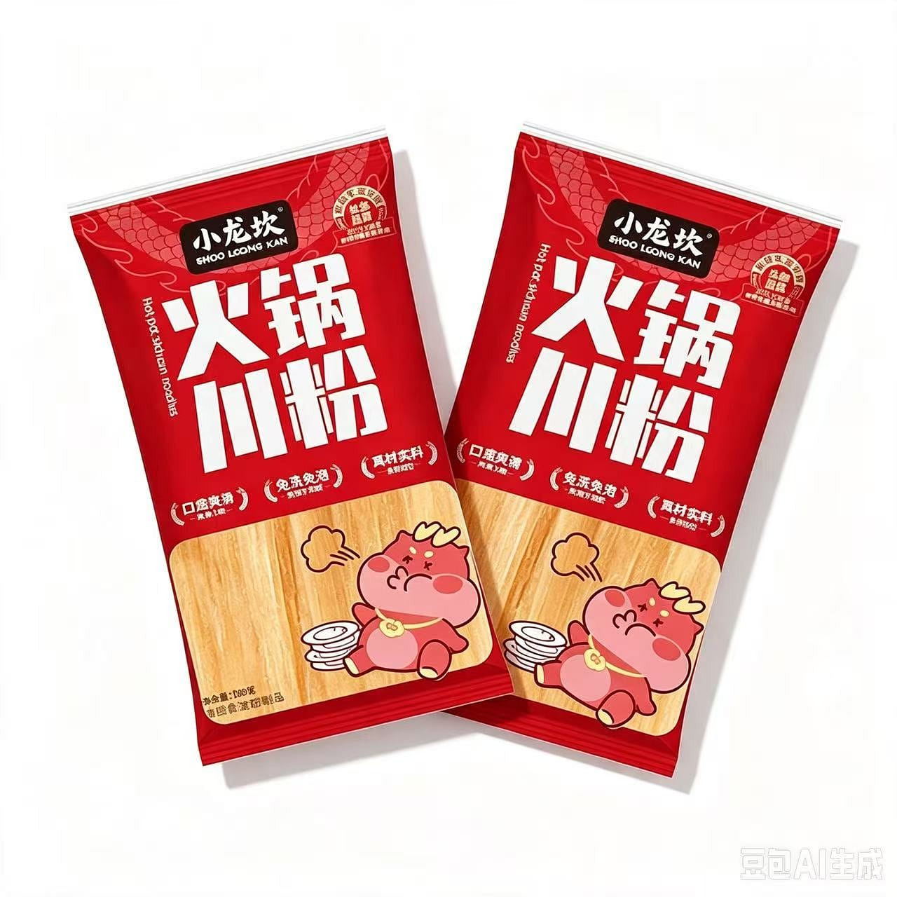 Xiaolongkan Hot Pot Sichuan Noodles 100g * 2 packs 200 g