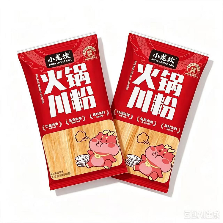 Xiaolongkan Hot Pot Sichuan Noodles 100g * 2 packs 200 g