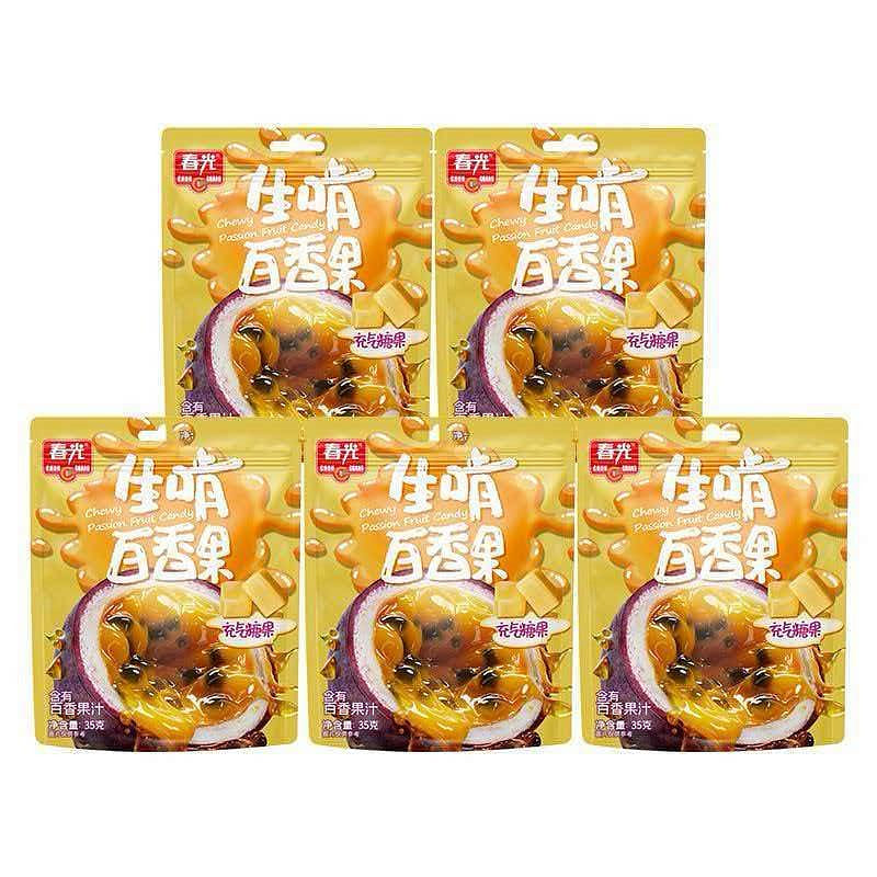 Chunguang Passion Fruit Gummies 35g*5 175 g