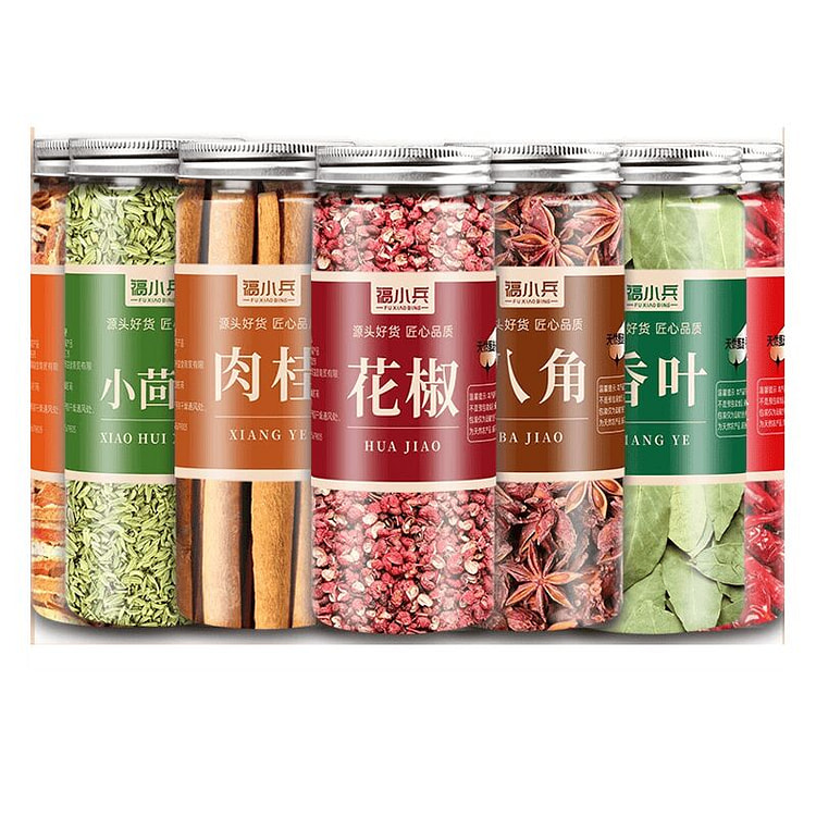 福小兵 香料八角桂皮香叶等组合装 18g*7瓶