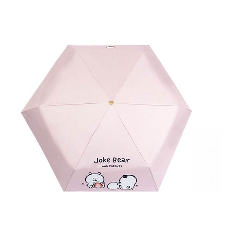 Joke Bear Sun Protection Umbrella – Pink 1 count