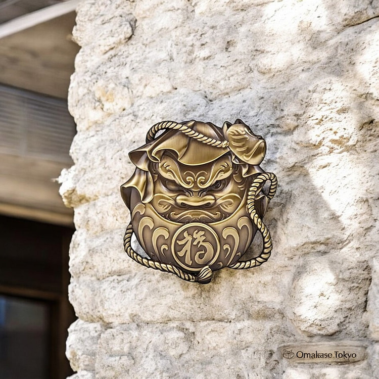 3D达摩金属车标 90 克